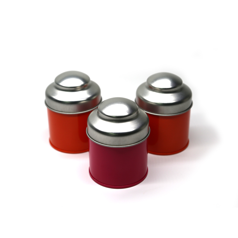 Nice Scented candle metal tin container with domed lidCandle Tins